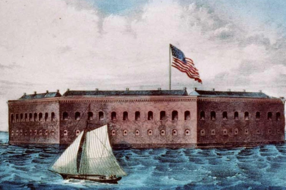 A BALL AT FORT SUMTER